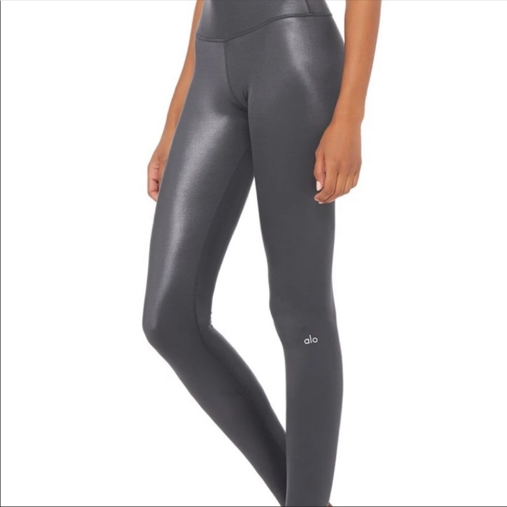 All Yoga 7/8 High Waist Shine leggings